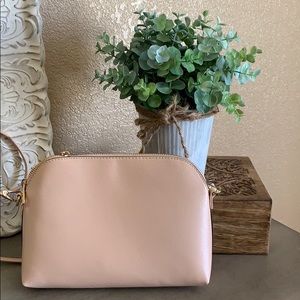 Pink crossbody bag